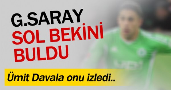 Galatasaray'a yeni sol bek